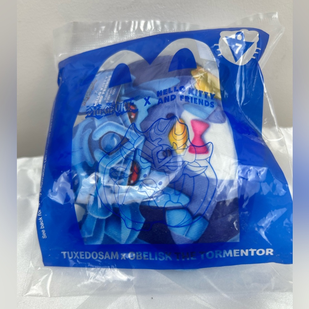 Tuxedosam Blue Plush McDonald Toy